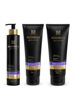 Violette Spécialiste Traitement Matifiant Kit 3 Itens - Bio Extratus Beautecombeleza.com