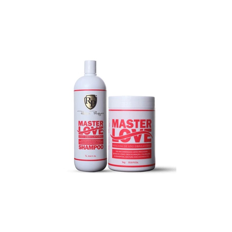 Robson Peluquero Master Love Shampoo and Mask Kit 2x 1 Litre / 32.8 Fl Oz **new** Beautecombeleza.com