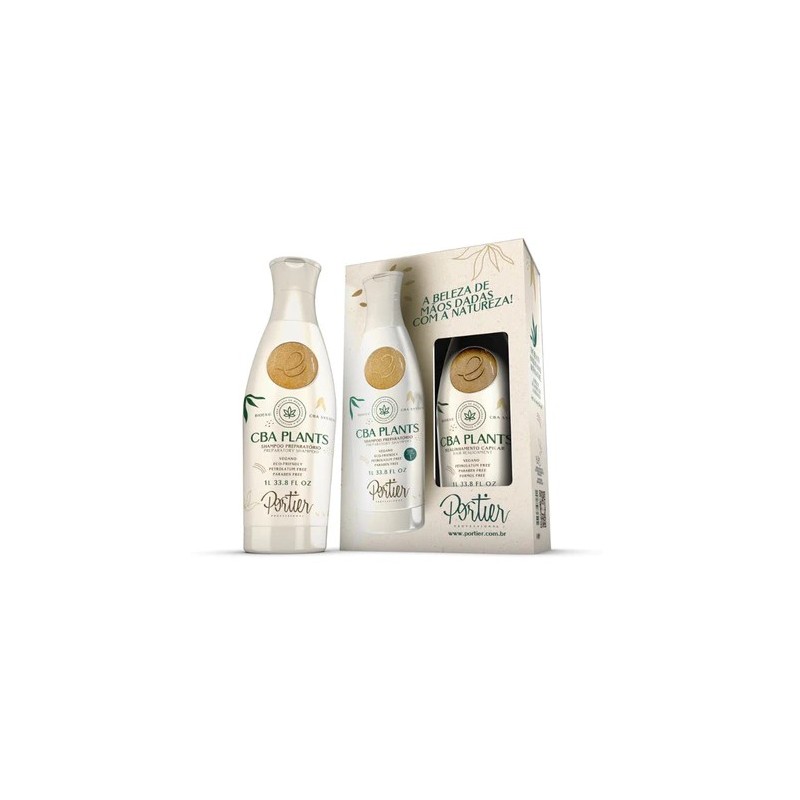 CBA Plants Realinhamento Kit 2x 1L - Portier 
 Beautecombeleza.com