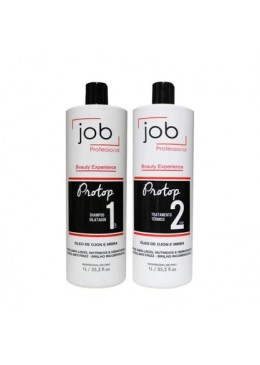Lissage Brésilien Protop Kit 2x1L - Job Hair Beautecombeleza.com