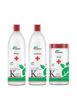 SOS Detox Damaged Hair Post Chemistry Instant Treatment Kit 3x1 - Kimera Beautecombeleza.com