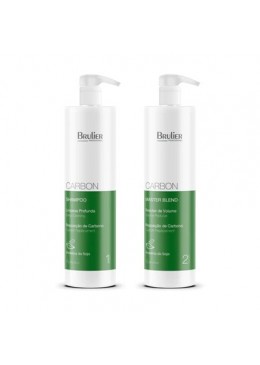 Professional Carbon Reductor Shine Softness Blond Treatment 2x1L - Brulier Beautecombeleza.com