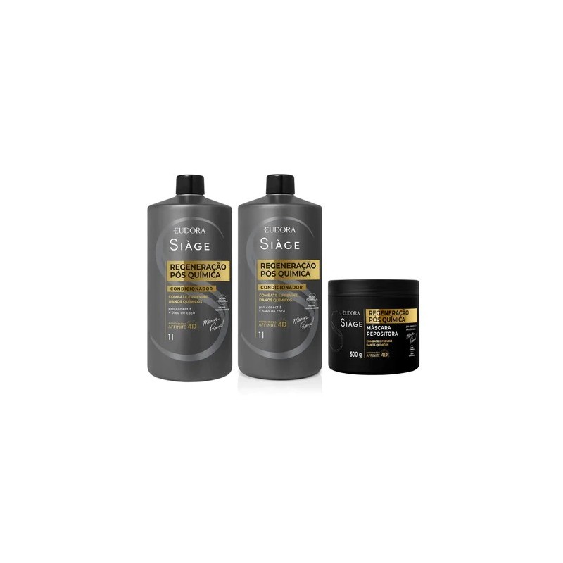 Régénération Post-Chimique Siàge Expert  Kit 3 - Eudora Beautecombeleza.com