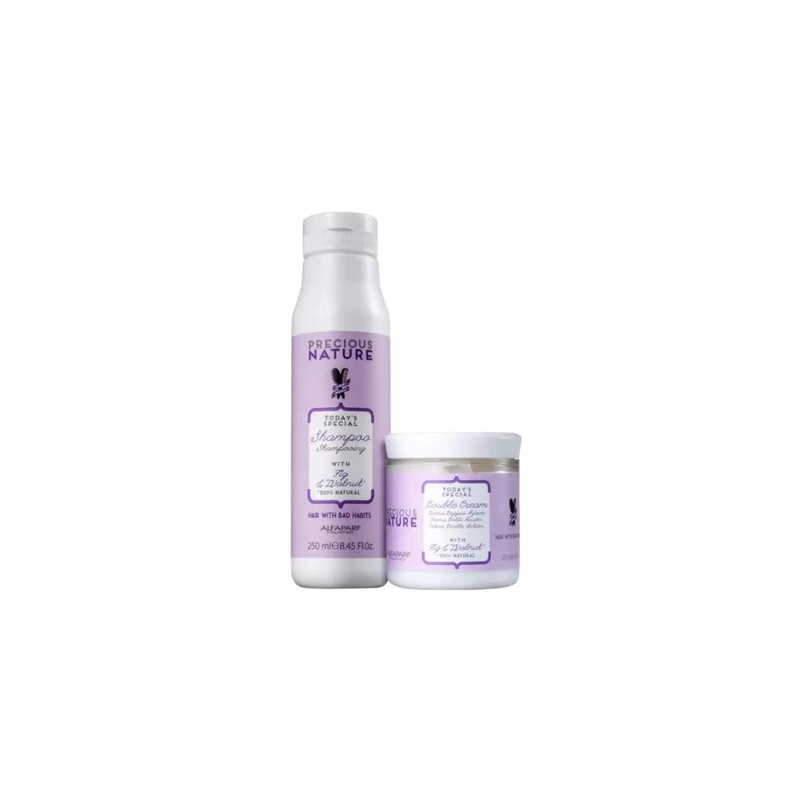 Precious Nature Hair With Bad Habits Kit 2 Itens - Alfaparf Milano Beautecombeleza.com Precious Nature Hair With Bad Habits Kit 2 Itens - Alfaparf Milano Beautecombeleza.com
