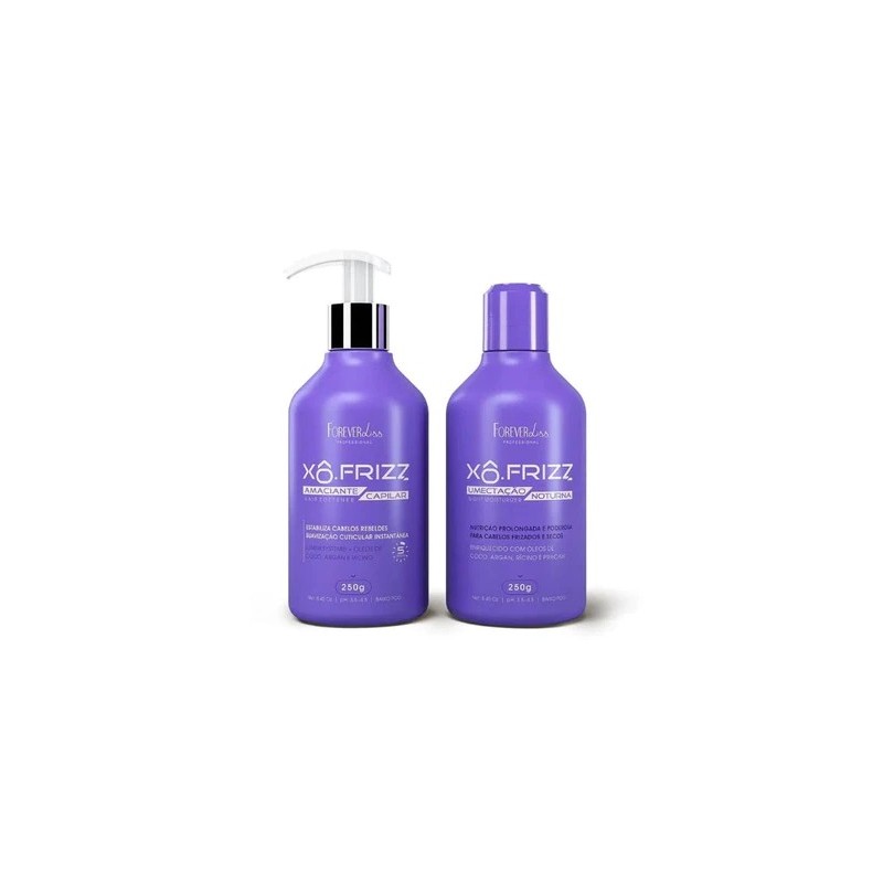 Forever Liss Xô Frizz Kit 2x 250g / 2x 8.8 fl oz Beautecombeleza.com