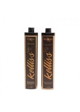 Keliss Thermal Realignment Progressive Brush Hair Straightening Kit 2x1L - Kellan Beautecombeleza.com