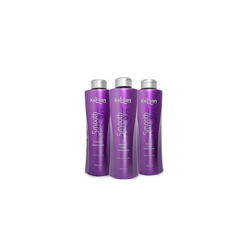 Smooth Hair Tinting Progressive Brush Straightening Smoothing Kit 3x1L - Kellan Beautecombeleza.com