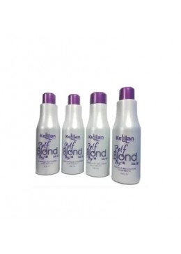 Matizador Self Blond Completo Mix Oil  Platinado  Kit 4x500ml - Kellan Beautecombeleza.com