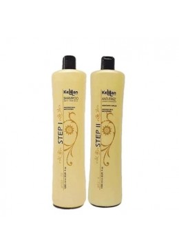 Restructuring Progressive Brush Hair Smothing Straightening Kit 2x1L - Kellan Beautecombeleza.com