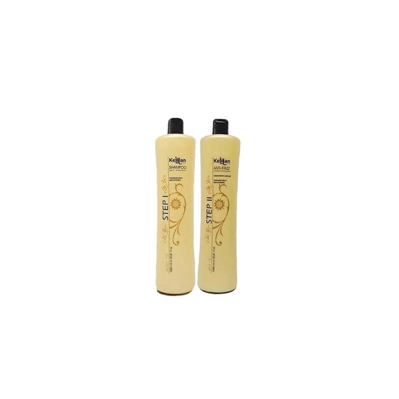 Restructuring Progressive Brush Hair Smothing Straightening Kit 2x1L - Kellan Beautecombeleza.com