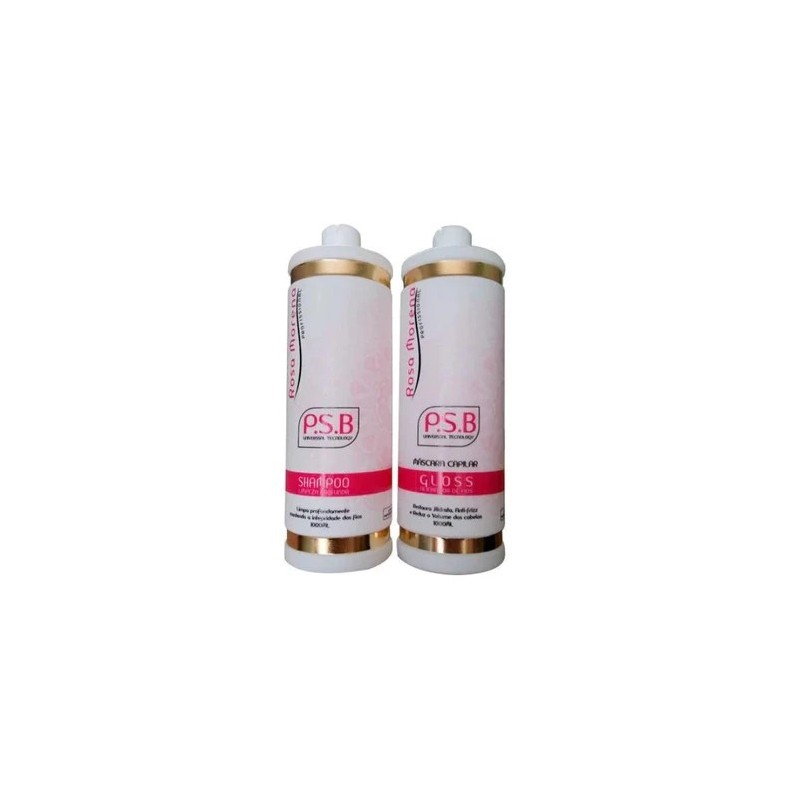PSB Lissage Gloss Kit 2x1L - Rosa Morena Beautecombeleza.com PSB Lissage Gloss Kit 2x1L - Rosa Morena Beautecombeleza.com