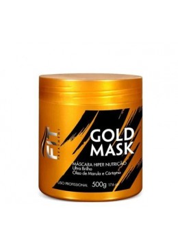 Gold Mask Marula Óleo de Coco Máscara Nutritiva 500g - Fit Cosmetics Beautecombeleza.com
