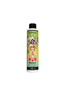 SOS Anti-rubber 3 Minutes Reconstruction Hair Treatment Mask 1L - My Phios Beautecombeleza.com