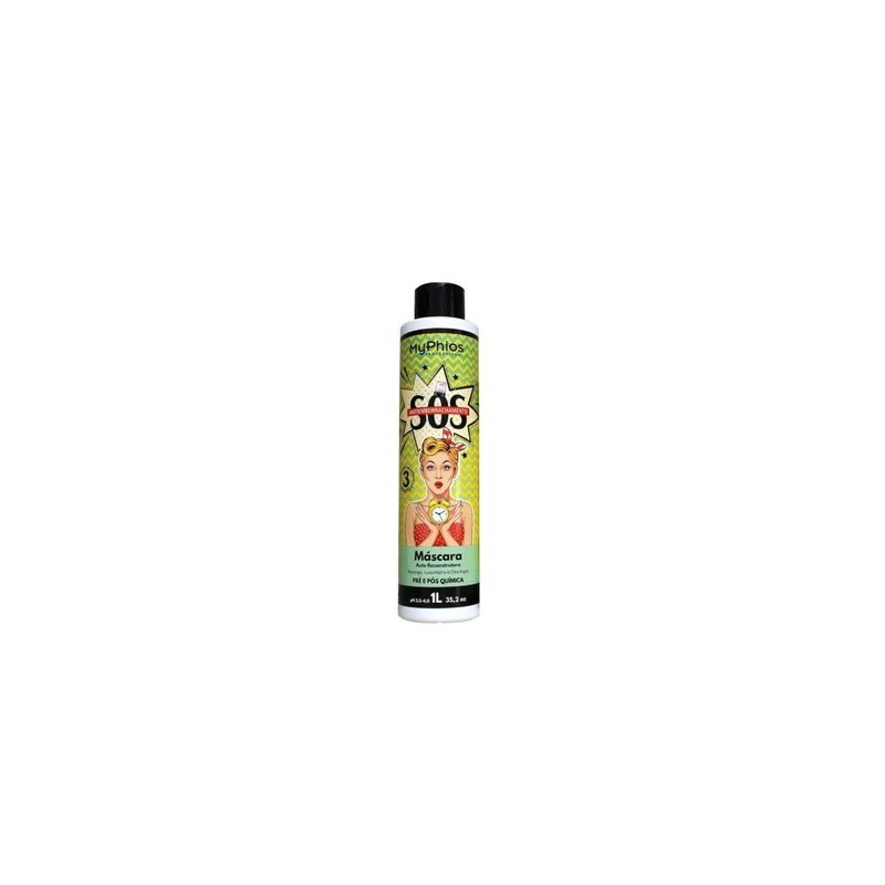 S. O. S - Máscara Antiemborrachamento 3 Minutos 1L - My Phios Beautecombeleza.com S. O. S - Máscara Antiemborrachamento 3 Minutos 1L - My Phios Beautecombeleza.com