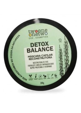 Mask Reconstructor Detox Balance Twooone Onetwo 200g - Twoone Onetwo Beautecombeleza.com