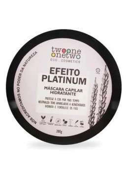 Mask Moisturizing Effect Platinum Twoone Onetwo 200g - Twoone Onetwo Beautecombeleza.com