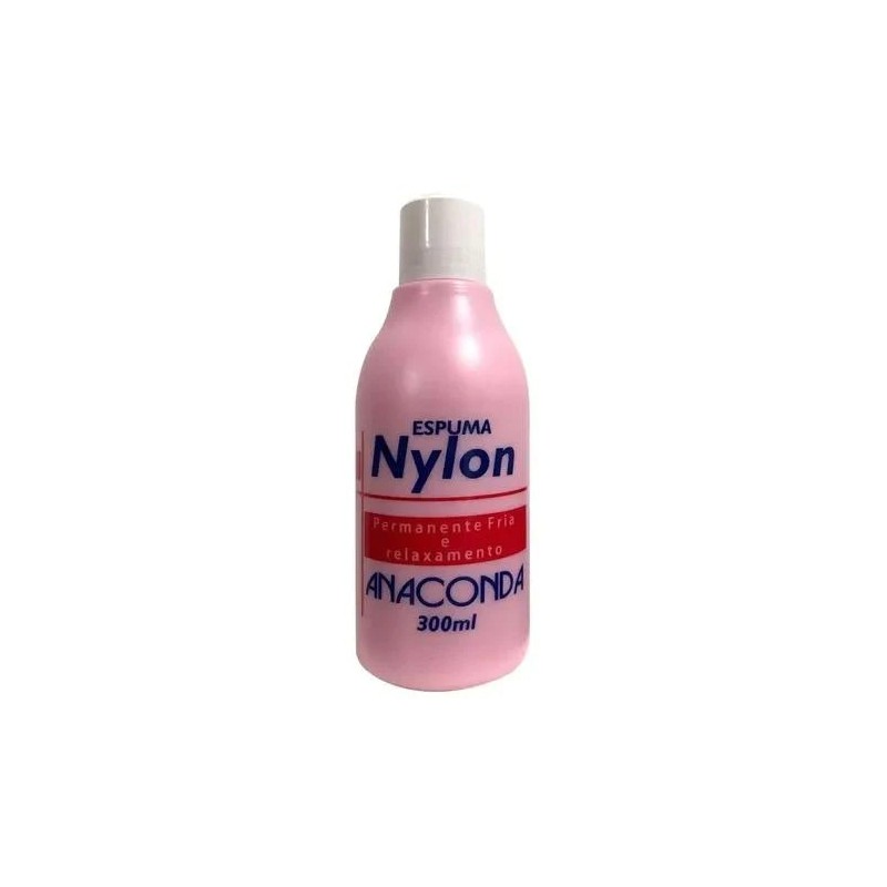 Espuma Nylon Permanente Fria e Relaxamento 300ml - Anaconda Beautecombeleza.com