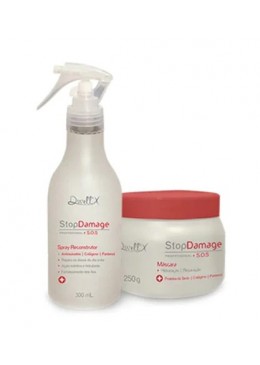Stop Damage Hair Revitalizing Softness Nourishing Treatment Kit 2 Itens - Dwell'x Beautecombeleza.com