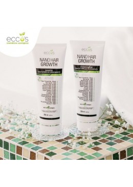 Nano Hair Growth  Kit 2x250ml - Eccos Cosmetics Beautecombeleza.com