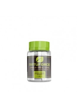 Natuforce Suplemento Capilar Vitamina C e Biotina 30 Caps. - Naturale Beautecombeleza.com