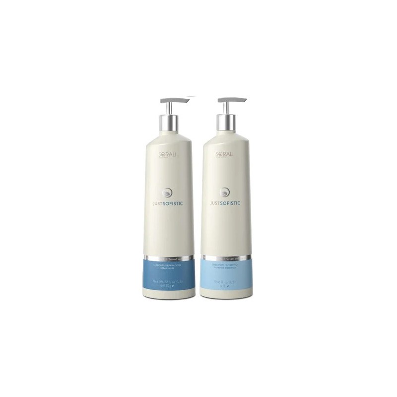 Just Sofistic High Emollience Nourishing Repair Hair Treatment Kit 2x1 - Sorali Beautecombeleza.com Just Sofistic High Emollience Nourishing Repair Hair Treatment Kit 2x1 - Sorali Beautecombeleza.com