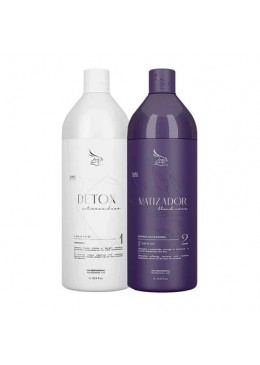 Professional Brazilian Treatment Clean Repair Nanofix Total Repair 2x1L - Zap Beautecombeleza.com