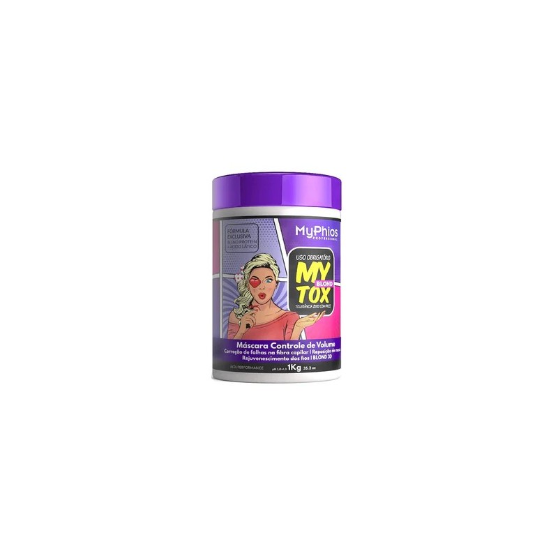 My Phios MyTox Blond Deep Hair Mask 1Kg / 35.27 fl oz Beautecombeleza.com My Phios MyTox Blond Deep Hair Mask 1Kg / 35.27 fl oz Beautecombeleza.com