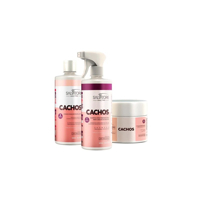 Bouchés  Hair Pro Kit 3 - Salvatore   
 Beautecombeleza.com