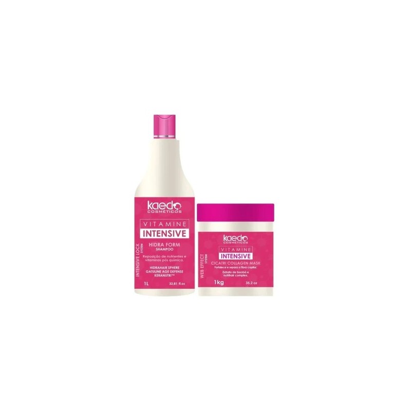 Vitamine Intensive Hidra Form  Kit 2x1 - Kaedo Beautecombeleza.com