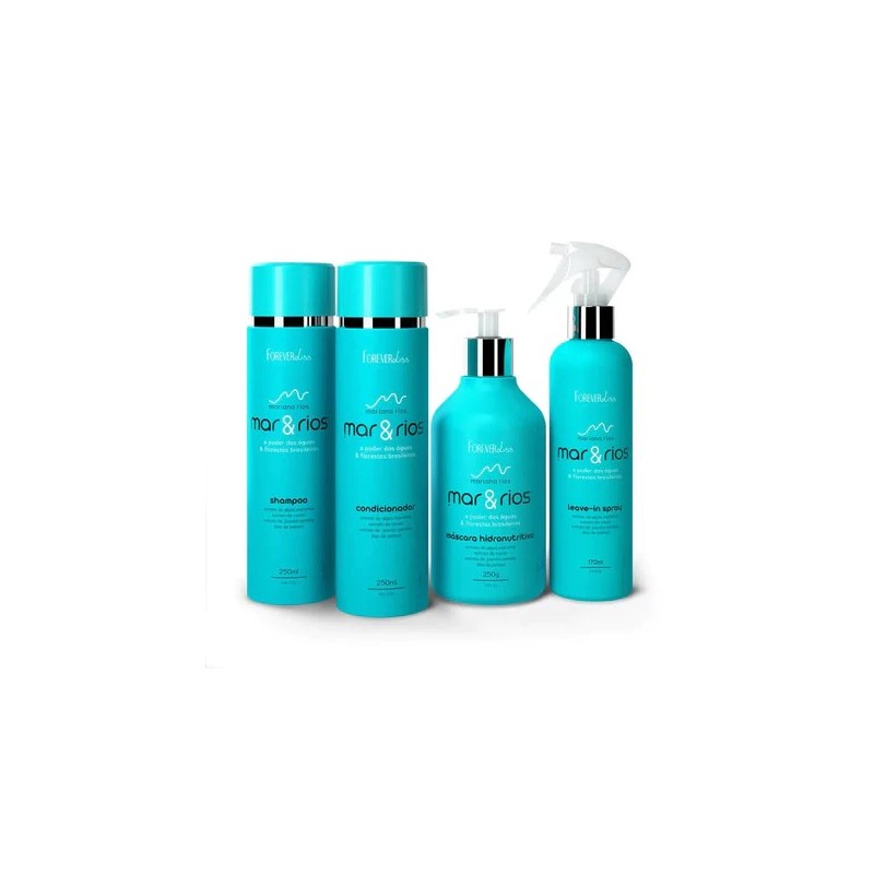 Mar & Rios Mariana Rios Home Care Kit 4 - Forever Liss Beautecombeleza.com