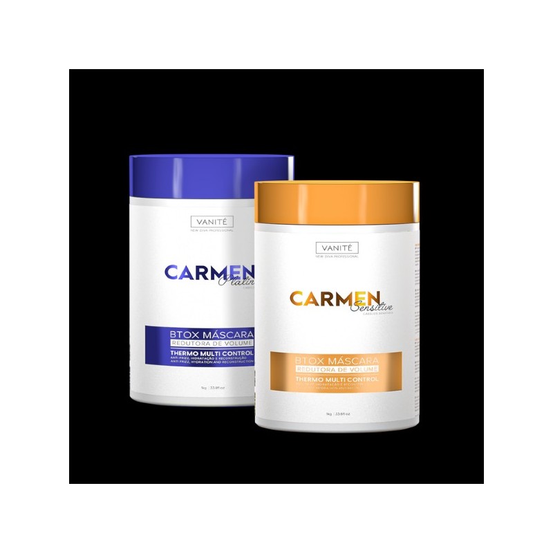 Botox Carmen Sensitive + Platinum Kit 2X1 kg - Vanité Beautecombeleza.com