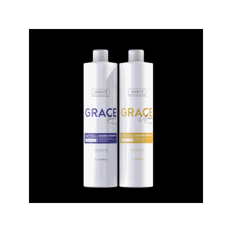 Grace Enzimoteraphy Unique and Violet Smoothing Kit 2X1L - Vanité Beautecombeleza.com Grace Enzimoteraphy Unique and Violet Smoothing Kit 2X1L - Vanité Beautecombeleza.com