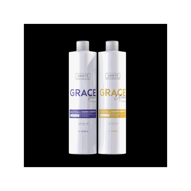 Grace Enzimoteraphy Unique and Violet  Smoothing Kit 2X1L -  Vanité Beautecombeleza.com