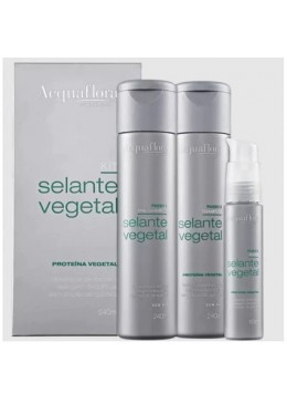 Vegetal Sealant Nettoyage et Reconstruction Kit 3 Produtos - Acquaflora Beautecombeleza.com