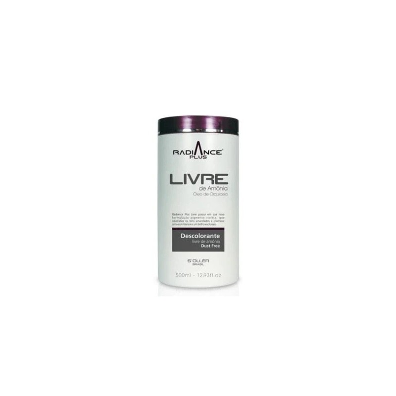 Livre Radiance Plus Pó Descolorante sem Amônia  500g - Soller Beautecombeleza.com