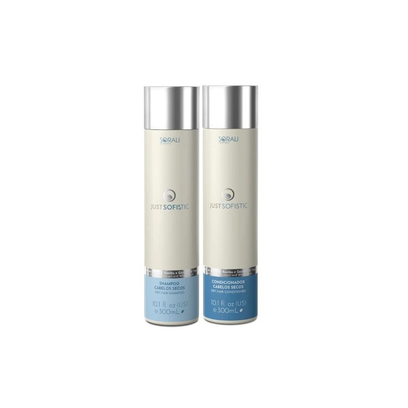 Just Sofistic  Shampoo e Condicionador Kit 2x300ml - Sorali 
 Beautecombeleza.com