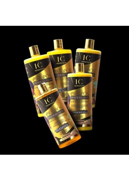 HC Crespos Poderosos Cheveux Bouclés et Crépus Kit 5x 1L - Hemerson dos Cachos Beautecombeleza.com