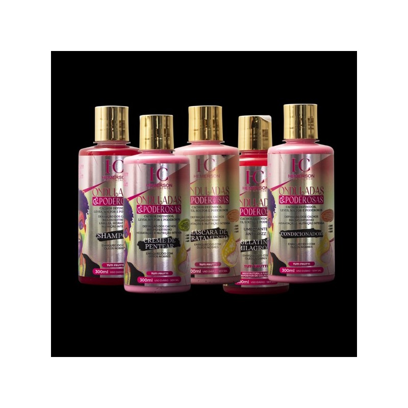 HC Onduladas Poderosas Kit 5x 300ml - Hemerson dos Cachos Kit 5x 300ml - Hemerson dos Cachos Beautecombeleza.com HC Onduladas Poderosas Kit 5x 300ml - Hemerson dos Cachos Kit 5x 300ml - Hemerson dos Cachos Beautecombeleza.com