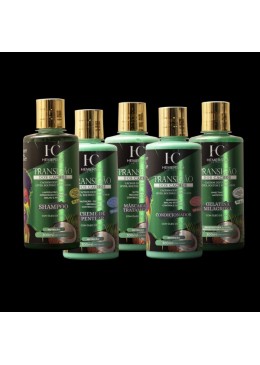 HC Transição Capilar Kit 5x300ml - Hemerson dos Cachos Beautecombeleza.com