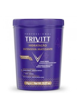 Blondes Trivitt Moisturizing Violet Tinting Mask 1Kg - Itallian Hair Tech Beautecombeleza.com