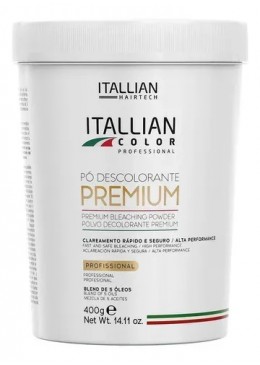 Poudre Décolorante Itallian Color Premium 400g - Itallian Hair Tech Beautecombeleza.com