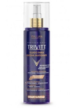 Trivitt Fluido para Escova Matizante Protetor Térmico 200ml - Itallian Hair Tech Beautecombeleza.com