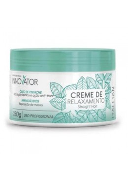 Innovator Cream Straight Relaxation Thioglycolate Mask 250g - Itallian Hair Tech Beautecombeleza.com