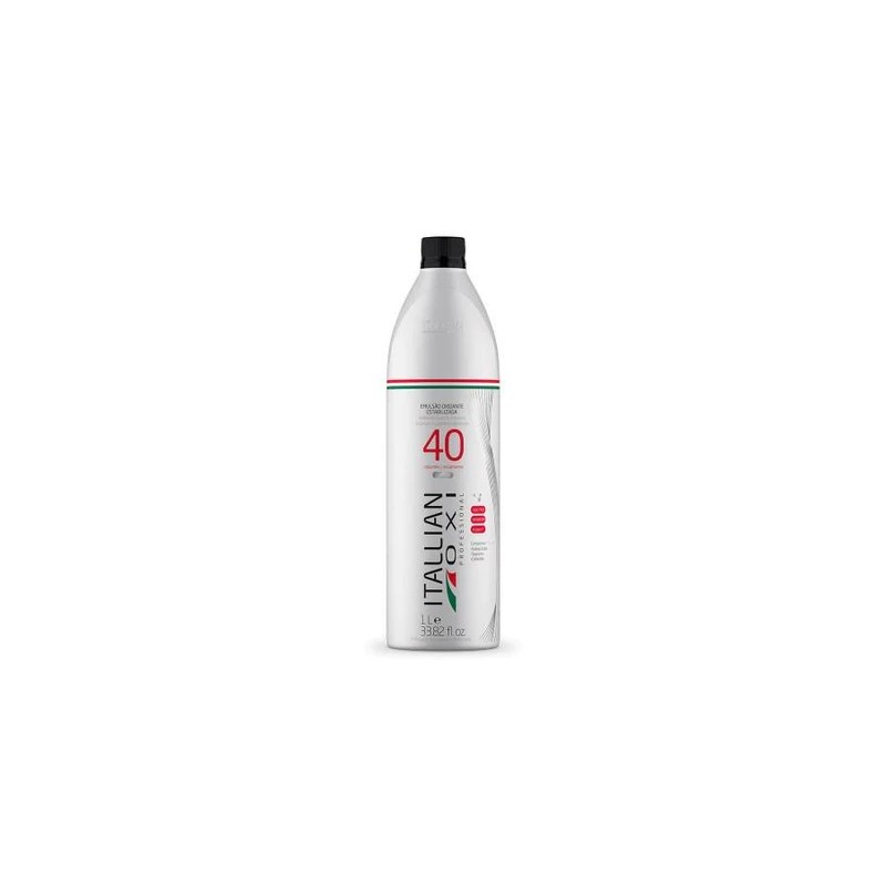 Décoloration  OX 40 Vol. Émulsion Stabilisée Oxydante 1L - Itallian HairTech Beautecombeleza.com