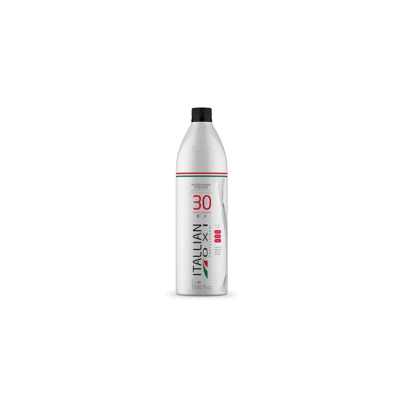 Décoloration OX 30 Vol. Émulsion Stabilisée Oxydante 1L - Itallian HairTech  Beautecombeleza.com