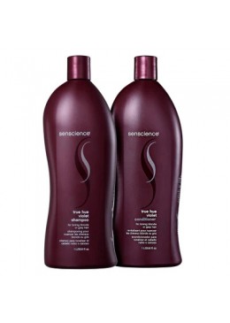 True Hue Violet Salon for Toning Blonde or Gray Hair Treatment 2x1L - Senscience Beautecombeleza.com