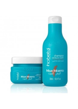 Mar Morto Dead Sea Hair Restorer Protection Shine Treatment Kit 2x300ml - Hobety Beautecombeleza.com