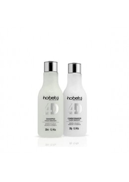 4D Line Fixação Hidratante Home Care Kit 2x300ml - Hobety Beautecombeleza.com