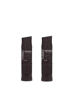 Aged Bamboo Oily Roots Dry Tips Hair Reconstruction Treatment Kit 2x300ml - Hobety Beautecombeleza.com