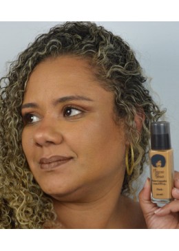 Base Líquida Dark 30ml -  Negra Rosa Beautecombeleza.com